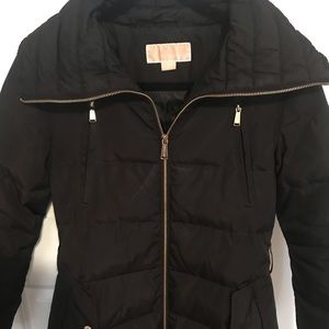 Michael Kors Long 3/4 Puffer Coat